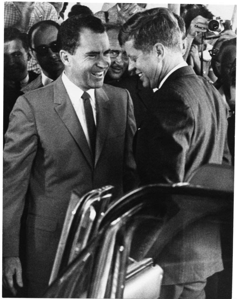Nixon with JFK